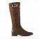 bottes marron mode femme automne hiver vue 2