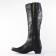 bottes noir mode femme automne hiver vue 3