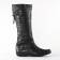 bottes noir mode femme automne hiver vue 3