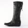 bottes noir mode femme automne hiver vue 2