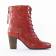 bottines talon rouge mode femme automne hiver vue 2