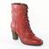 bottines talon rouge mode femme automne hiver vue 1